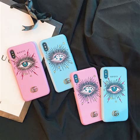 gucci eye iphone x case|authentic Gucci phone case.